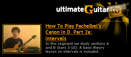 Pachelbel on ultimate-guitar.com
